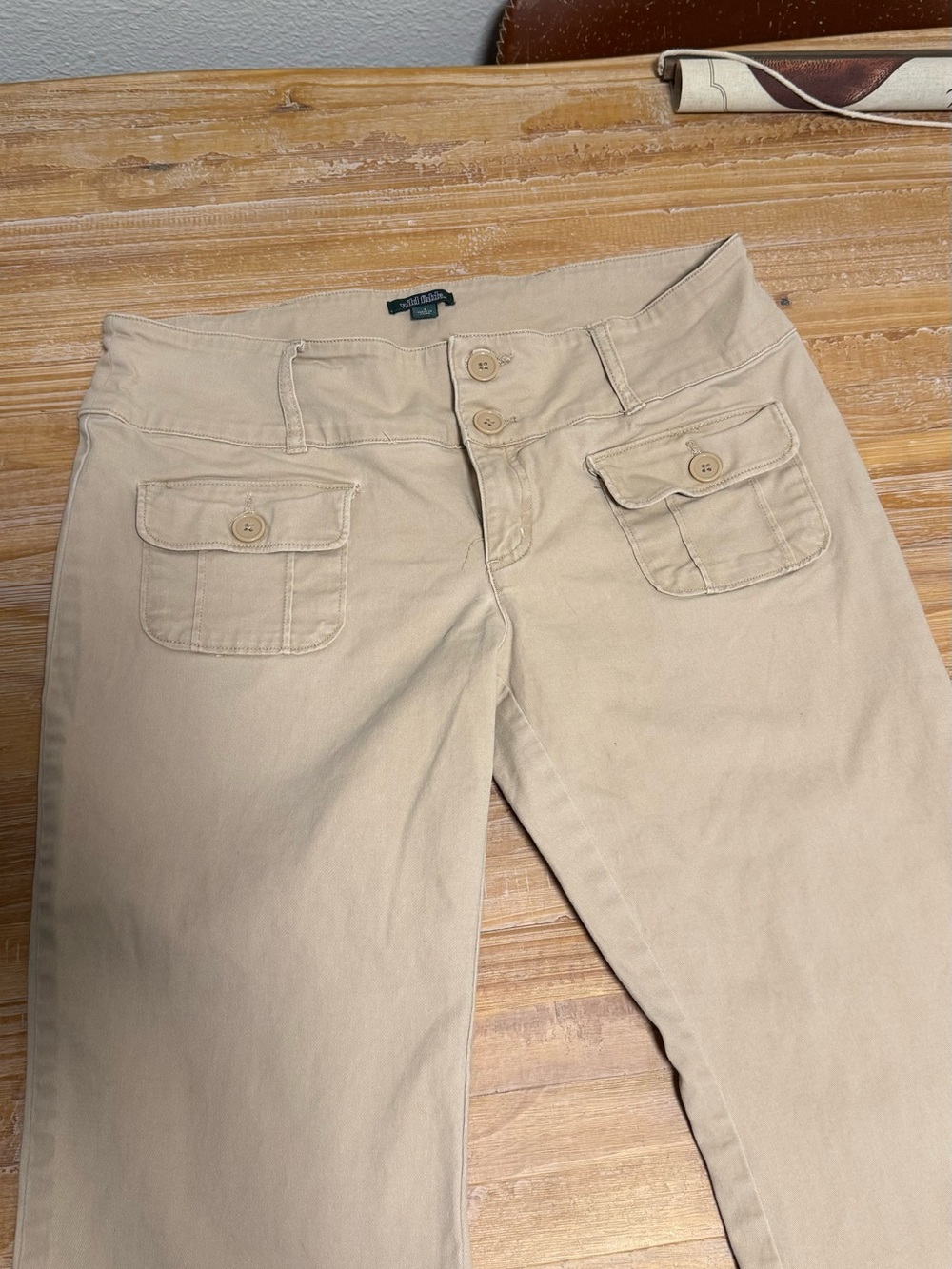 wild fable khaki utility-style pants